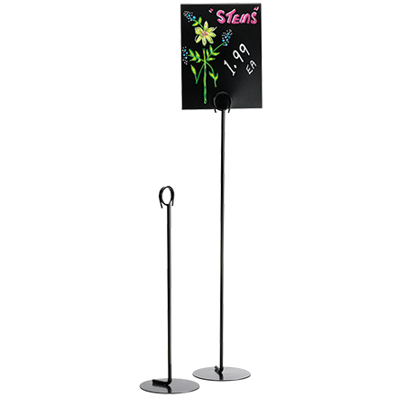 Carlson AirFlo — Merchandising Expertise Sleek Free-Standing Sign Holders