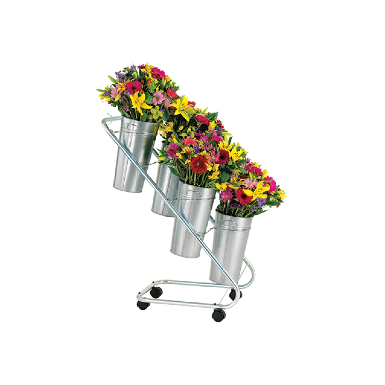 Mobile 4, 6, 8 or 9 Vase Display